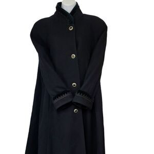 Vintage Ukrainian Donnybrook Overcoat with Extensive Braid Trim